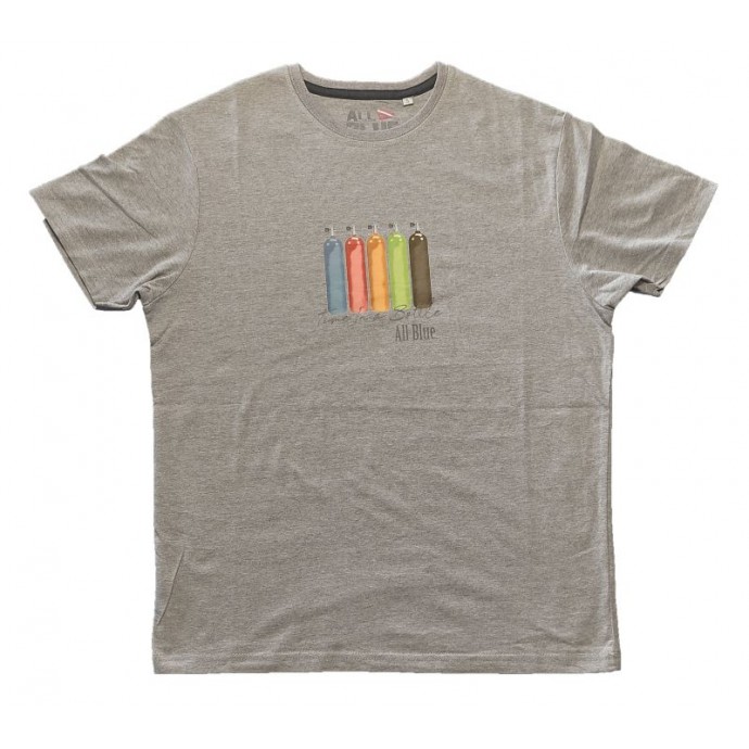 ALL BLUE Time In A Bottle Grey Heather